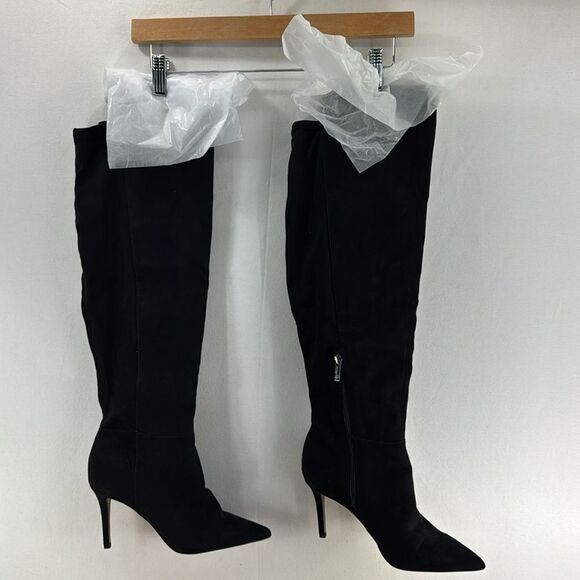 Jessica Simpson Amriena Over the Knee Boots Black Size 6 - Picture 3 of 8